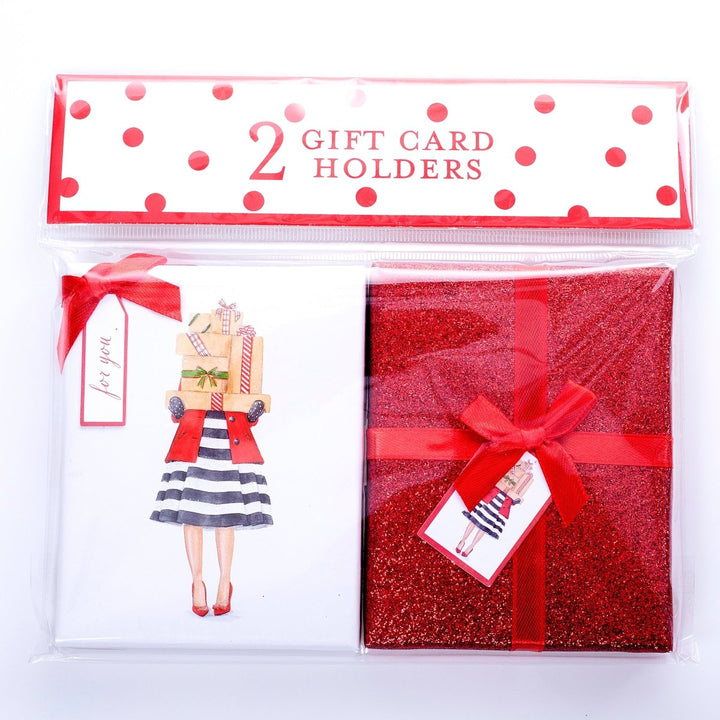 Fashionista Holiday Gift Card Holder Set - Graphique de France