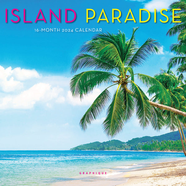 Island Paradise 7 x 7 Mini Calendar