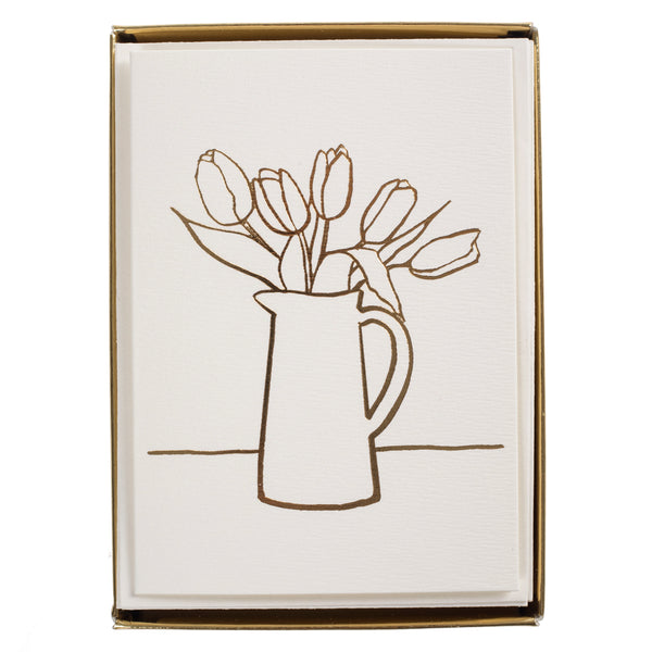 Simple Floral Boxed Cards