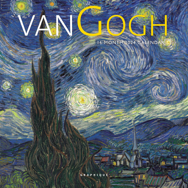 Van Gogh 7 x 7 Mini Calendar