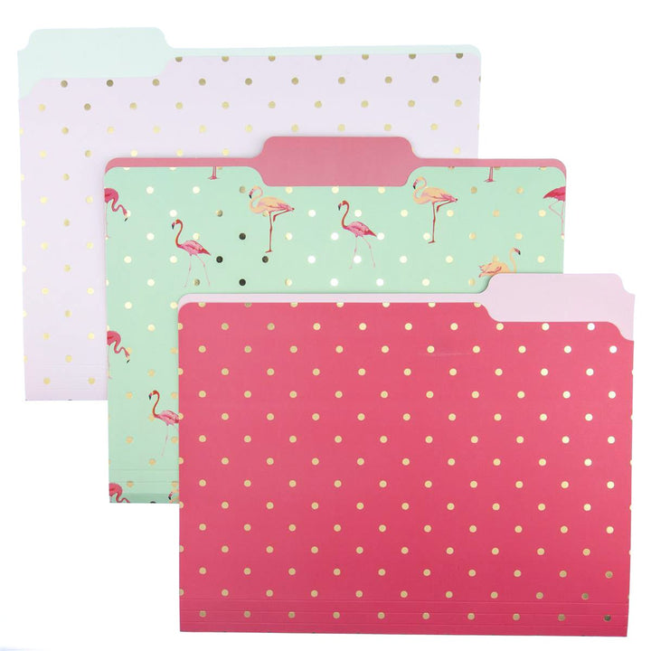 Flamingo Pink File Folder Set - Graphique de France