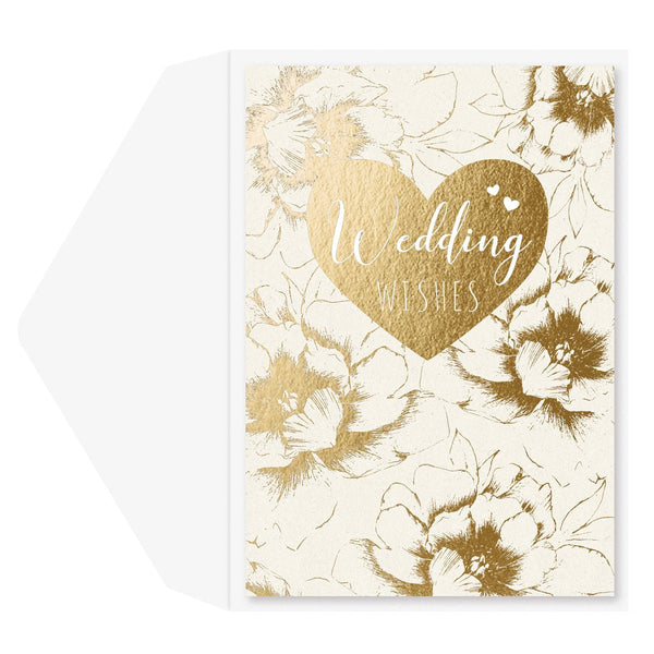 Floral Wedding Card - Graphique de France