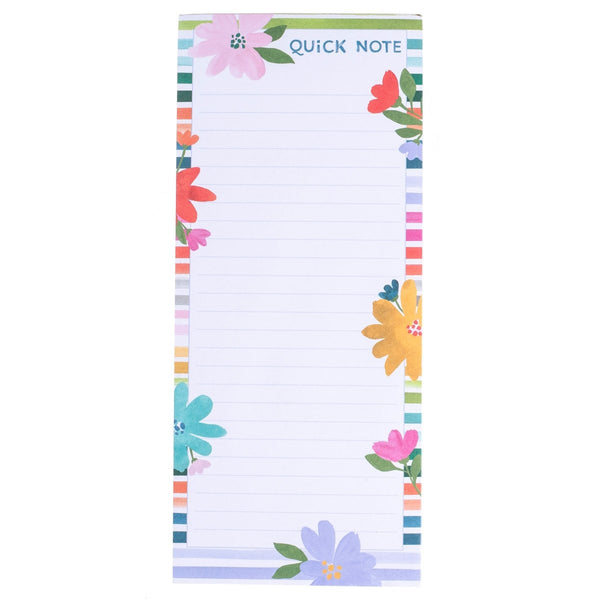 Flower Power Magnetic Notepad - Graphique de France