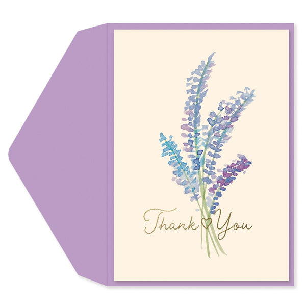 Flower Thank You Card - Graphique de France