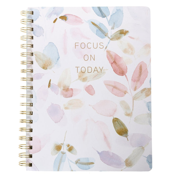 Focus 8 x 10 Spiral Vegan Leather Journal - Graphique de France