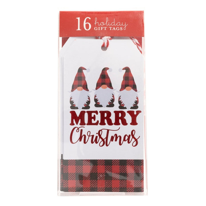 Gnomes Single Holiday Gift Tags - Graphique de France