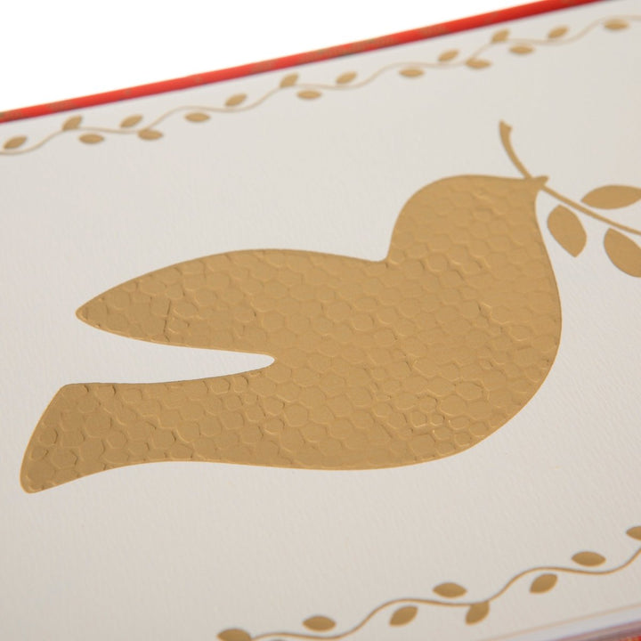 Hammered Dove Large Signature Holiday Boxed Card - Graphique de France