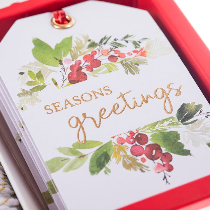 Holly and Berries Holiday Gift Tag Box Set - Graphique de France