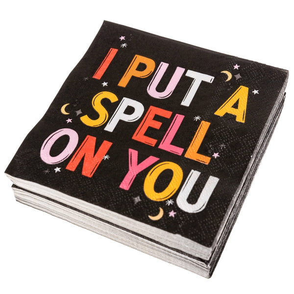 I Put a Spell on You Cocktail Napkins - Graphique de France