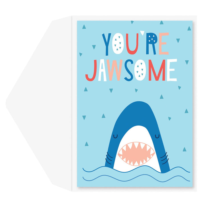 Jawsome Birthday Card - Graphique de France