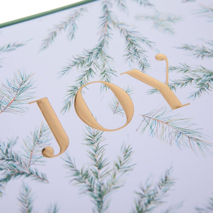 Joy Branches Large Classic Holiday Boxed Card - Graphique de France