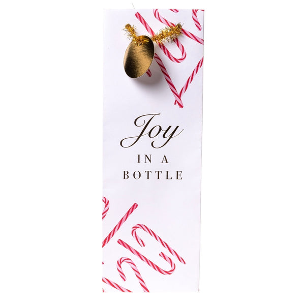 Joy in a Bottle Holiday Wine Gift Bag - Graphique de France