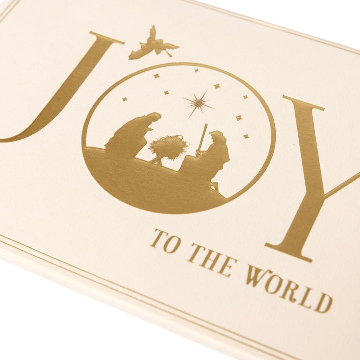 Joy Nativity Scene Large Signature Holiday Boxed Card - Graphique de France