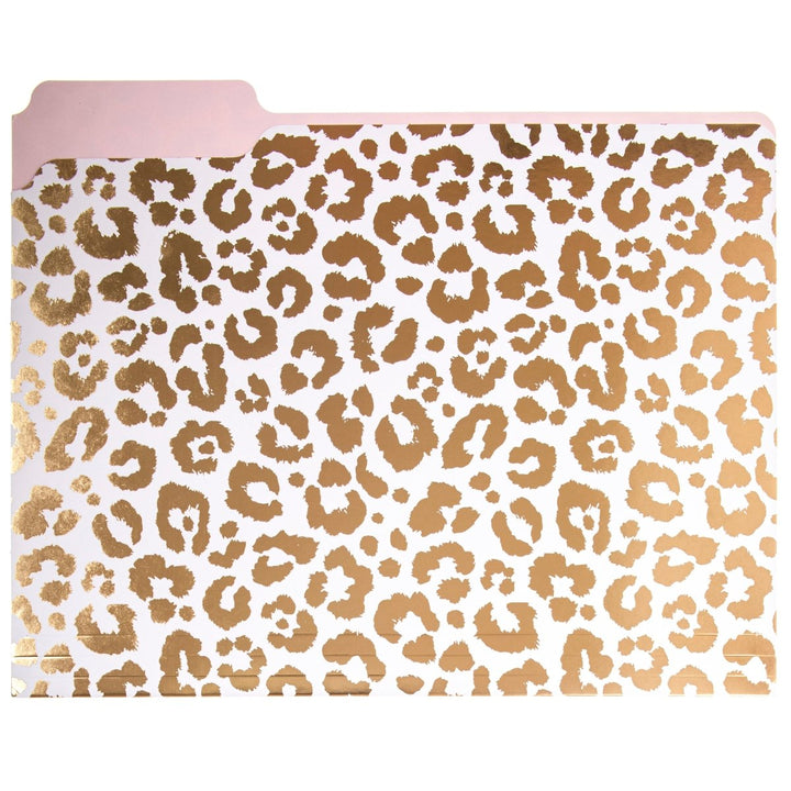 Leopard Print File Folder Set - Graphique de France