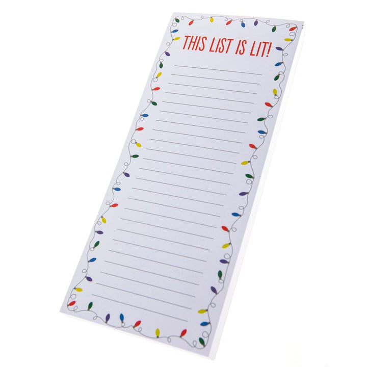 List is Lit Holiday Magnetic Notepad - Graphique de France