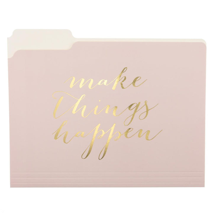 Make Things Happen File Folder Set - Graphique de France