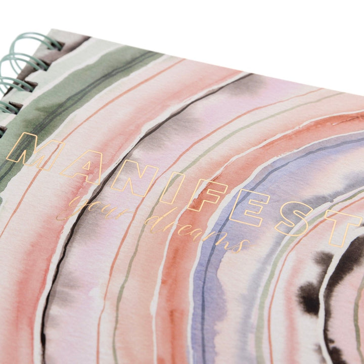 Manifest 6 x 8 Spiral Hard Cover Journal - Graphique de France