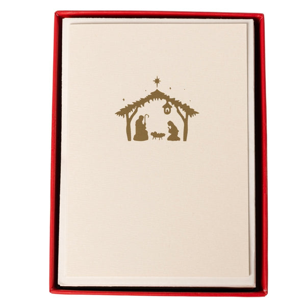 Nativity La Petite Noel Holiday Boxed Card - Graphique de France