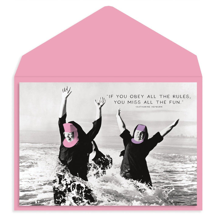 Nuns Friendship Card - Graphique de France