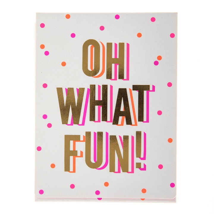 Oh What Fun Holiday Pocket Note - Graphique de France