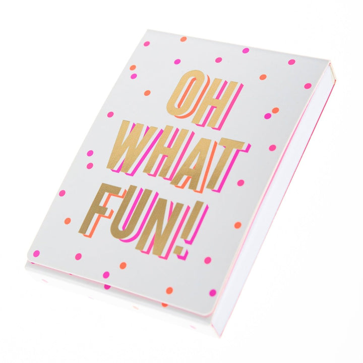 Oh What Fun Holiday Pocket Note - Graphique de France