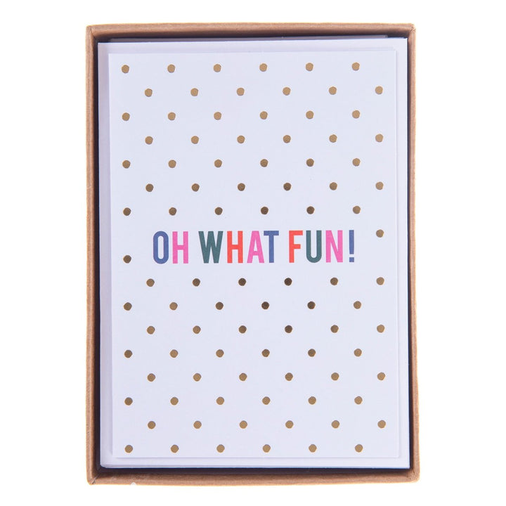 Oh What Fun Petite Boxed Cards - Graphique de France