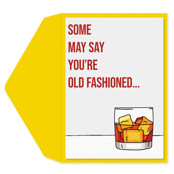 Old Fashioned Birthday Card - Graphique de France