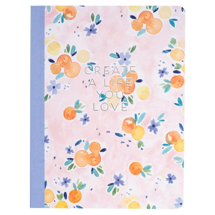 Orange Blossom 8 x 10 Bullet Dotted Journal - Graphique de France