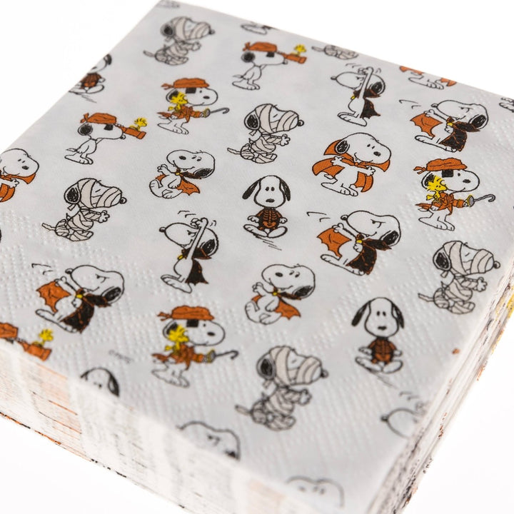 Peanuts™ Ditsy Pattern Cocktail Napkins - Graphique de France