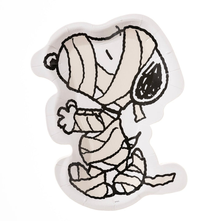 Peanuts™ Mummy Die - Cut 7 inch paper plate - Graphique de France