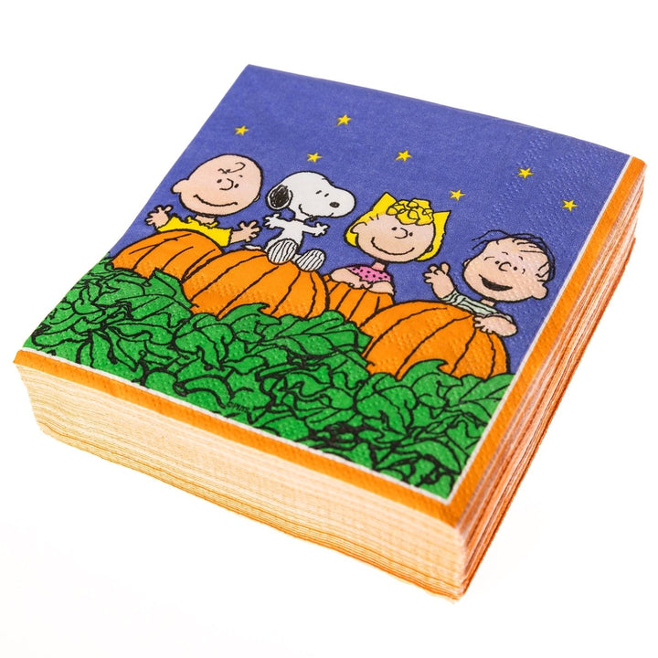 Peanuts™ Pumpkin Patch Cocktail Napkins - Graphique de France