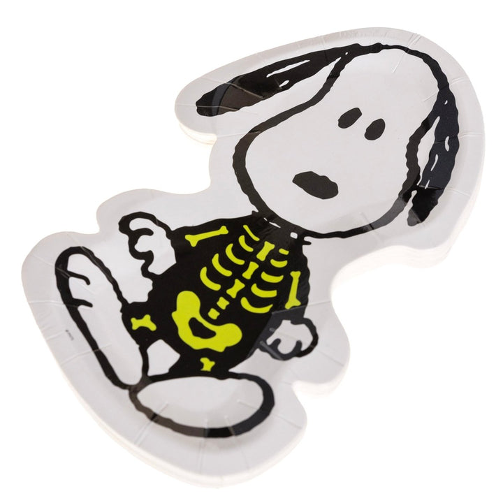 Peanuts™ Skeleton Die - Cut 7 inch paper plate - Graphique de France