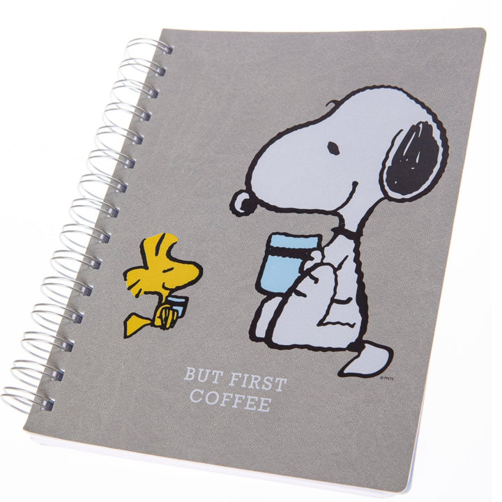 Peanuts&#8482; 6 x 8 Spiral Vegan Leather Journal - Graphique de France