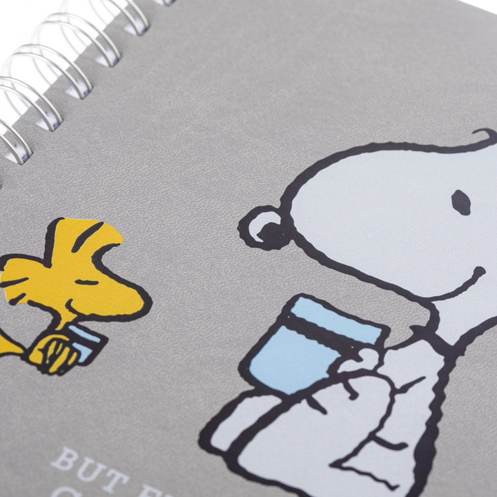 Peanuts&#8482; 6 x 8 Spiral Vegan Leather Journal - Graphique de France