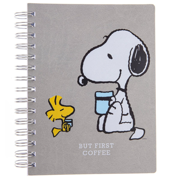 Peanuts&#8482; 6 x 8 Spiral Vegan Leather Journal - Graphique de France