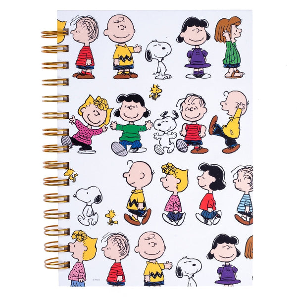 Peanuts&#8482; Gang 6 x 8 Spiral Hard Cover Journal - Graphique de France