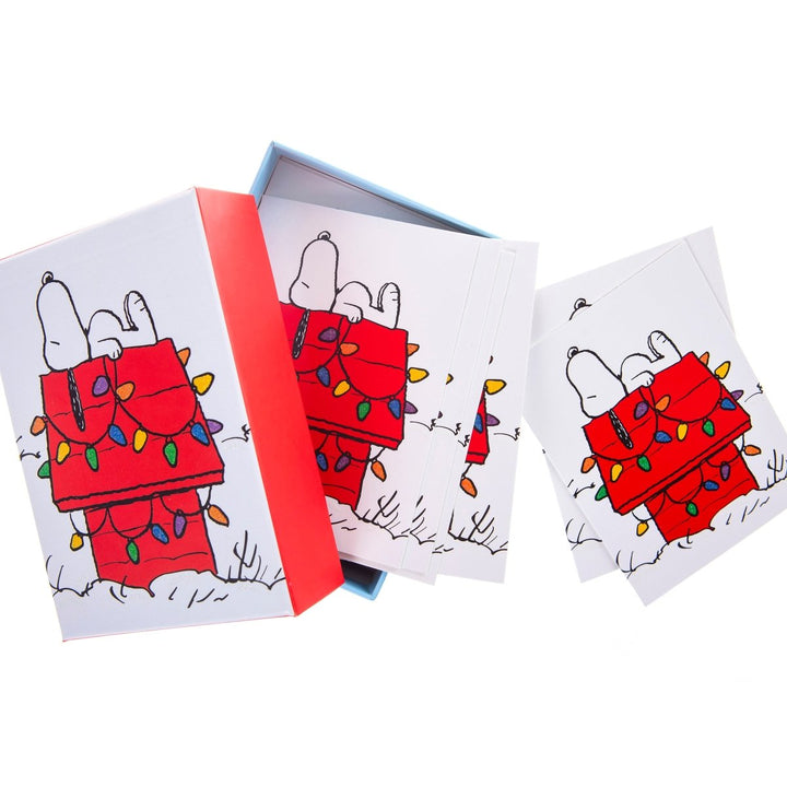 Peanuts&#8482; House Holiday Petite Assorted Card - Graphique de France