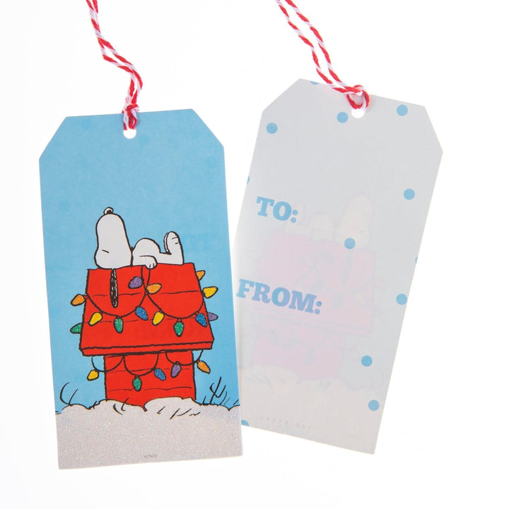 Peanuts&#8482; Single Holiday Gift Tags - Graphique de France