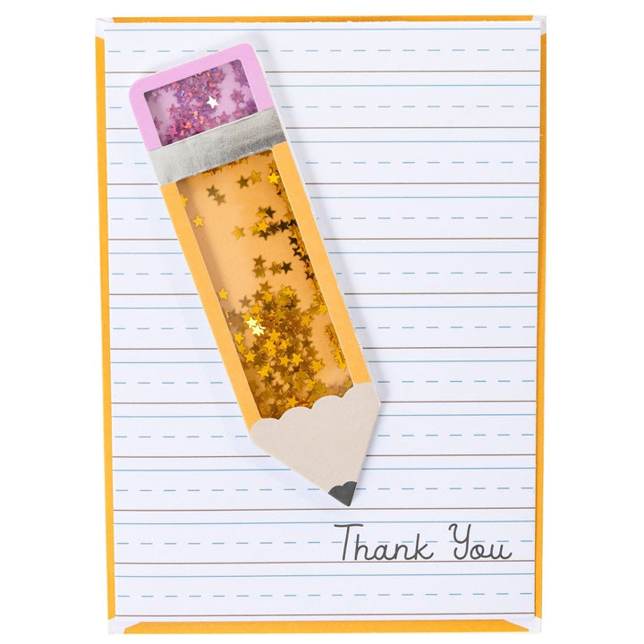 Pencil Teacher Appreciation Handmade Card - Graphique de France