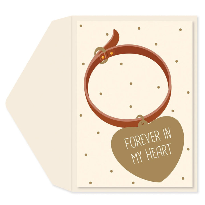 Pet Tag Sympathy Card - Graphique de France