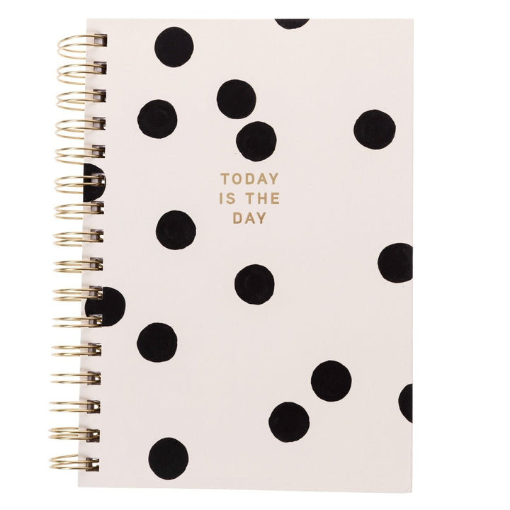 Polka Dot 6 x 8 Spiral Hard Cover Journal - Graphique de France