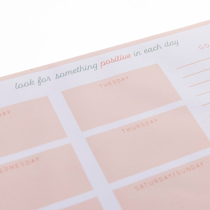 Positivity Weekly Deskpad - Graphique de France