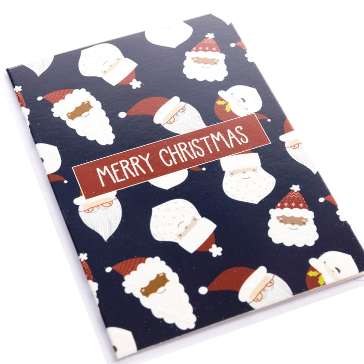 Santa Pattern Petite Boxed Cards - Graphique de France