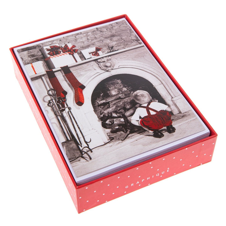 Santa's Magic Large Classic Boxed Cards - Graphique de France