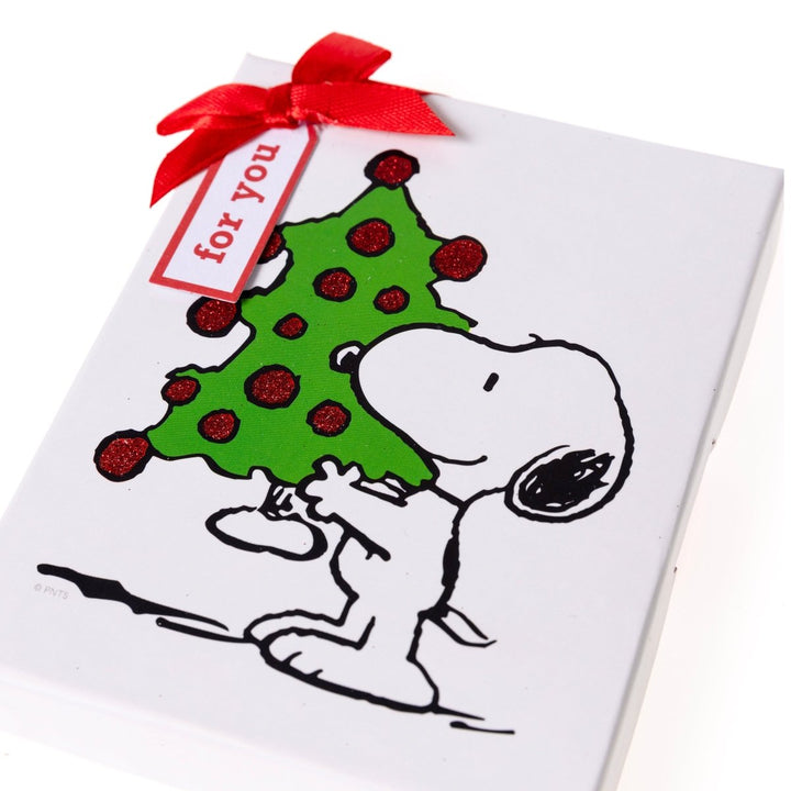 Snoopy Holding Tree Holiday Gift Card Holder Set - Graphique de France