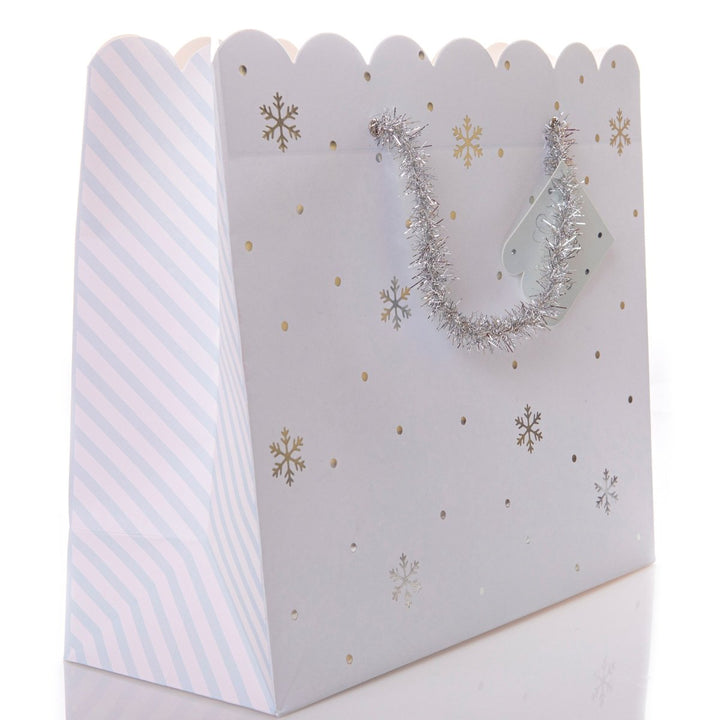 Snowflake Large Holiday Gift Bag Set - Graphique de France