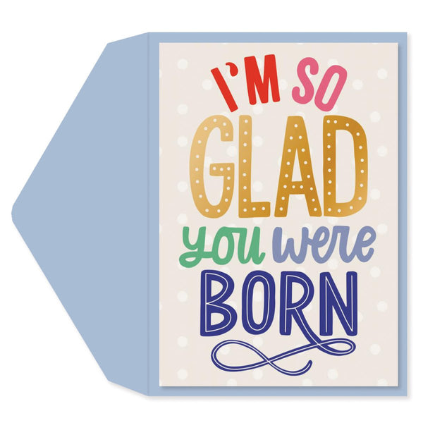 So Glad Birthday Card - Graphique de France