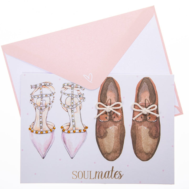 Soulmates Wedding Handmade Card - Graphique de France