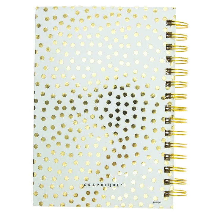 Sparkle 6 x 8 Spiral Hard Cover Journal - Graphique de France