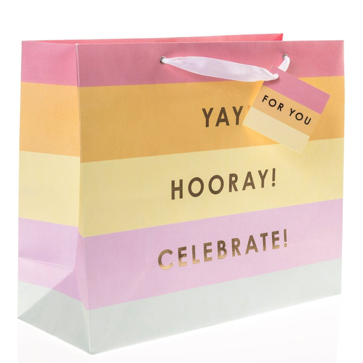 Stripes Large Gift Bag - Graphique de France